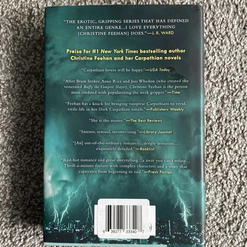 Dark Legacy by Christine Feehan Hardcover 2017 Carpathian Vampire Novel